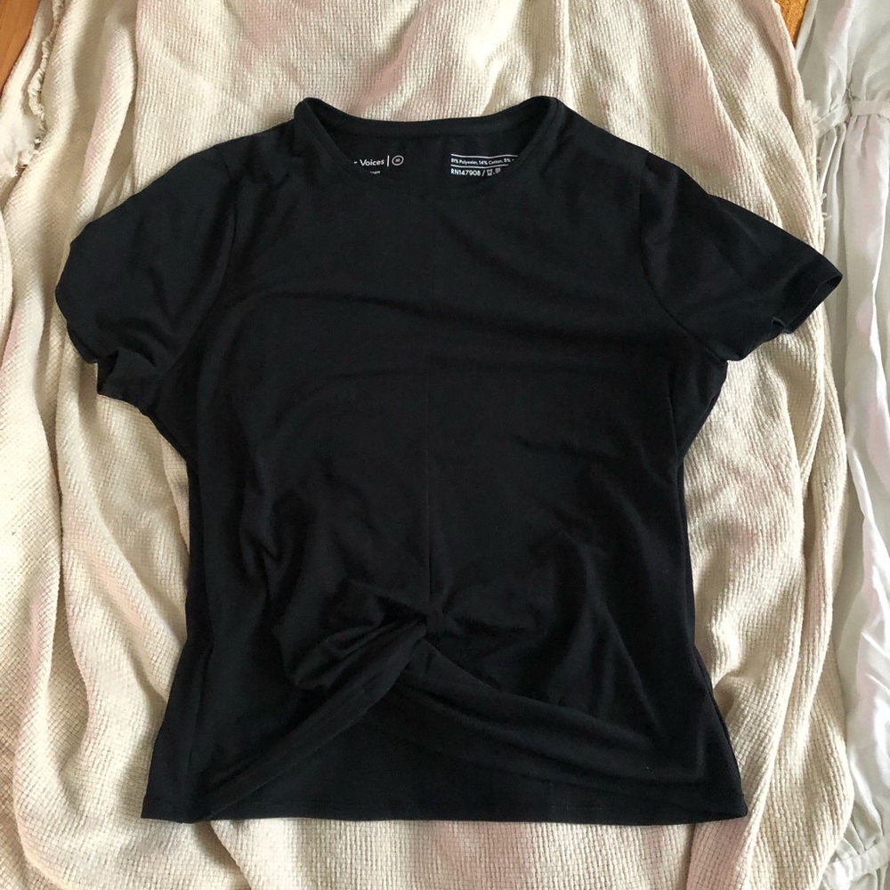Outdoor Voices Sweattee, knotted, size M